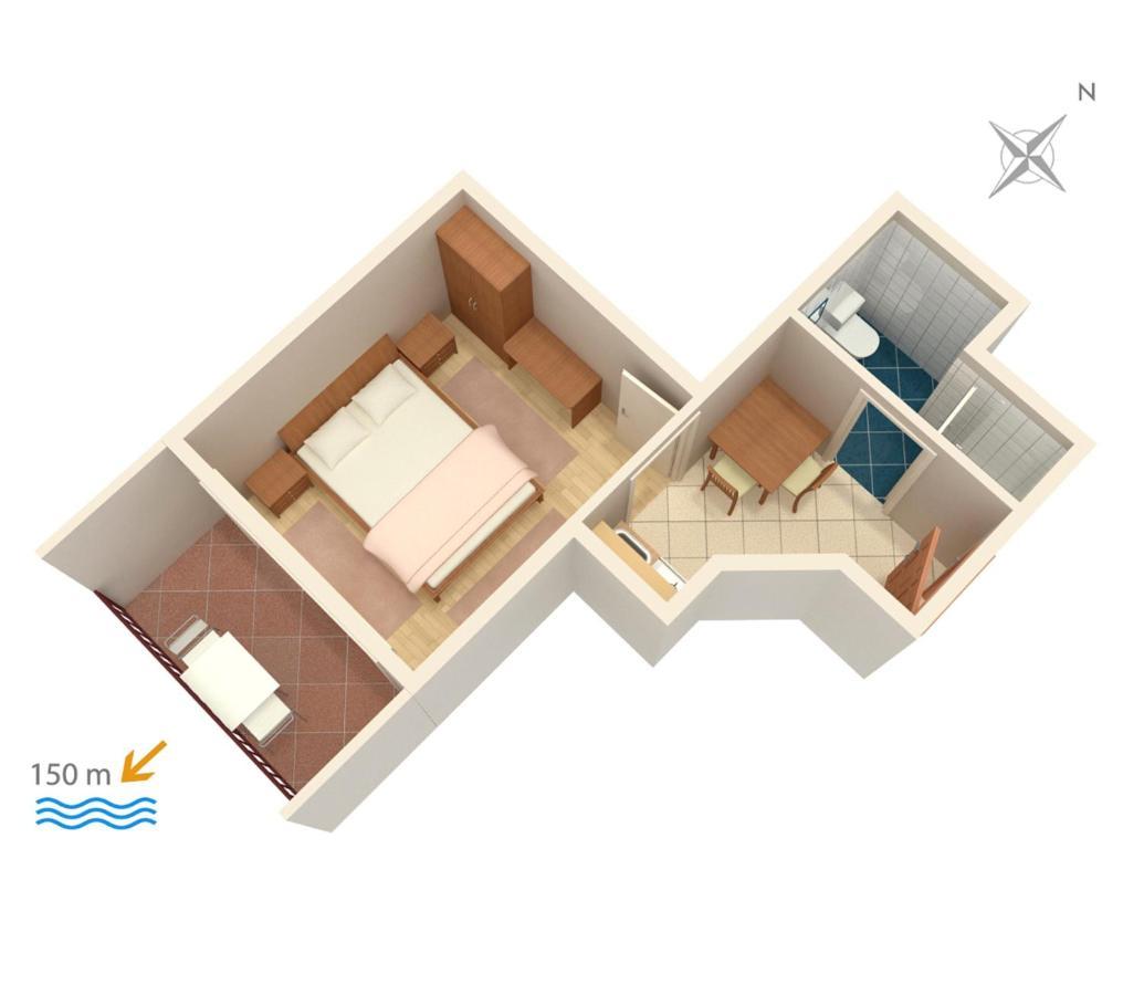 Apartments With A Parking Space Baska Voda, Makarska - 301 エクステリア 写真